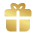 Gift icon representing casino promotions and rewards — special bonuses at Crowngreen